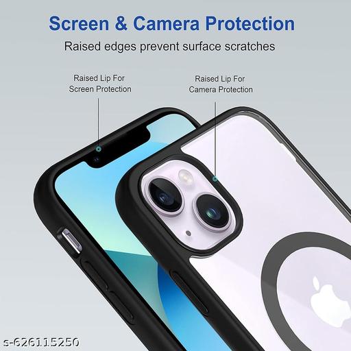 Apple iPhone 13 Mini | Compatible for Apple iPhone 13 Mini Back Cover | Scratch-Resistant Back Cover | Clear Back Case Cover for Apple iPhone 13 Mini   - Lumae